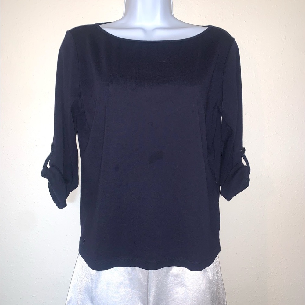 Ralph Lauren 100% Cotton 3/4 Sleeve Top